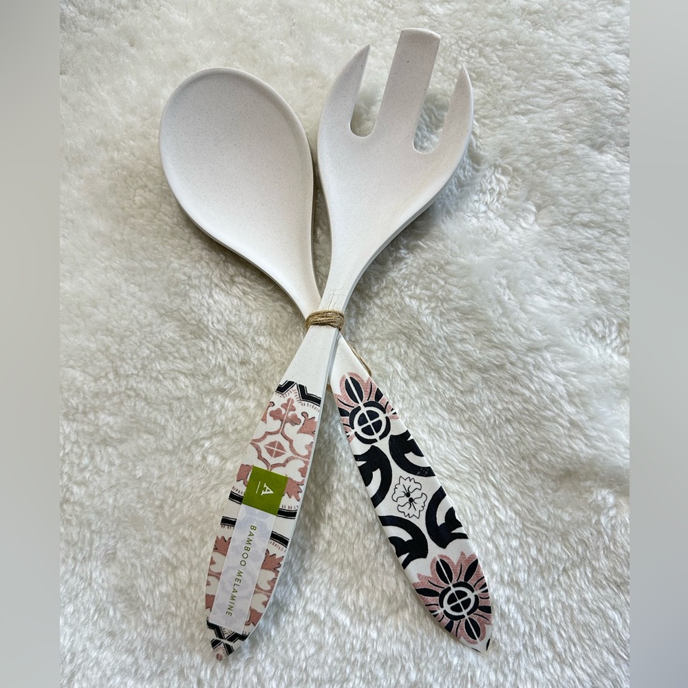 New Anthropologie Villa del Sol Melamine Serving Set